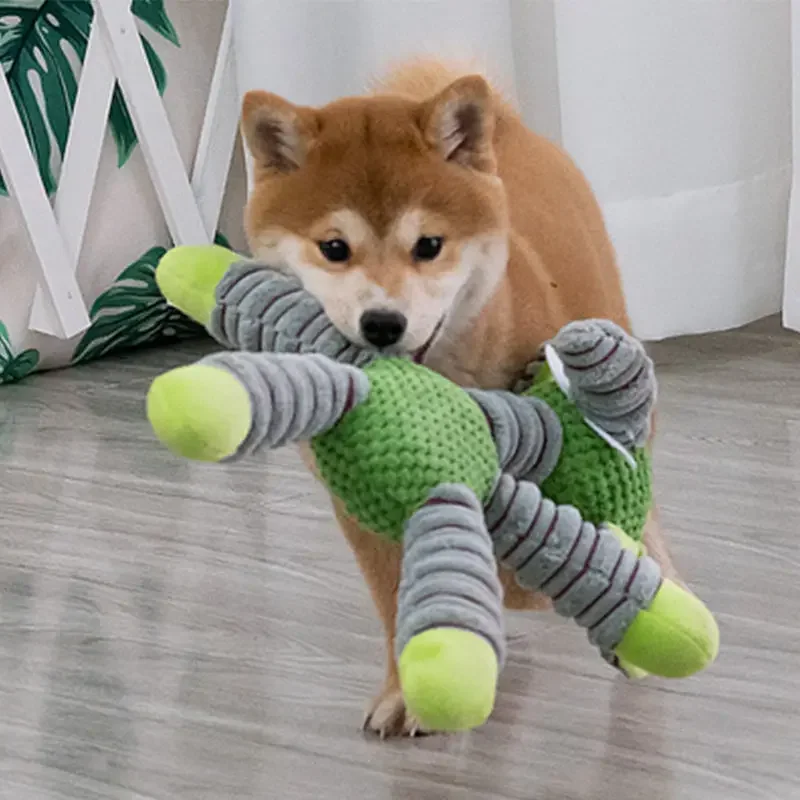 Unzerstörbare Große Hund Sound Quietschende Spielzeuge Tiere Form Haustier Weiche Plüsch Kauen Molaren Training Spielzeug Welpen Beißen Zähne Dental Spielzeug Unzerstörbare Große Hund Sound Quietschende Spielzeuge Tiere Form Haustier Weiche Plüsch Kauen Molaren Training Spielzeug Welpen Beißen Zähne Dental Spielzeug - Image 4