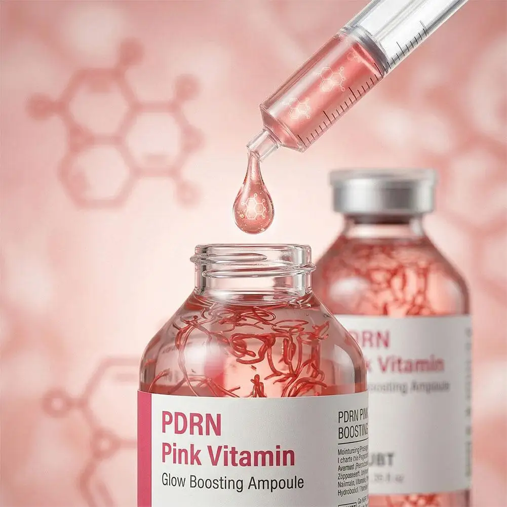 Tiefenwirksames Kollagen-Barriere-Serum, Peptid-Intensiv-Aktivierung, Rosa Pdrn Stammzellen-Ampulle, Feuchtigkeitsspendend, Hautpflege Tiefenwirksames Kollagen-Barriere-Serum, Peptid-Intensiv-Aktivierung, Rosa Pdrn Stammzellen-Ampulle, Feuchtigkeitsspendend, Hautpflege - Image 2