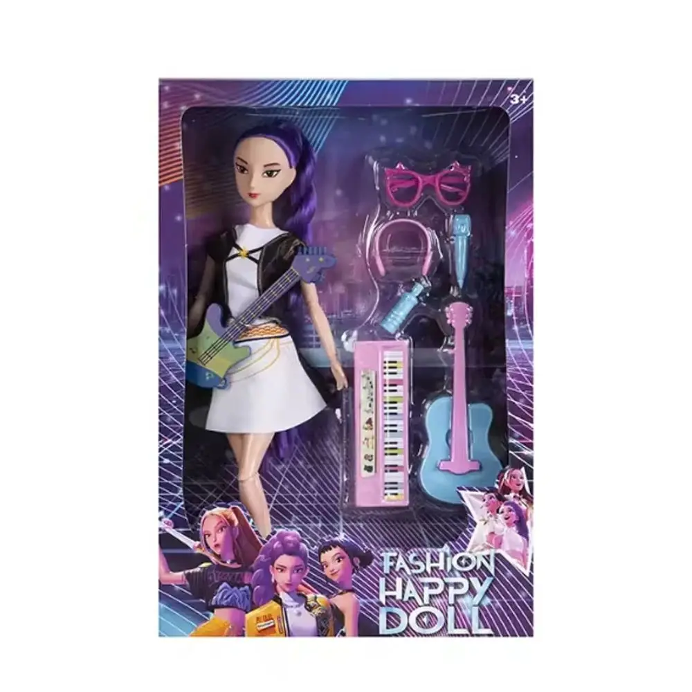 Hot Rumi Mira Zoey Bewegliche Gelenkpuppe 11 Zoll Mit Themenmusik, Niedliches Spielzeug, Schwert, Cosplay-Requisiten, Geschenk Für Fans Hot Rumi Mira Zoey Bewegliche Gelenkpuppe 11 Zoll Mit Themenmusik, Niedliches Spielzeug, Schwert, Cosplay-Requisiten, Geschenk Für Fans - Image 14