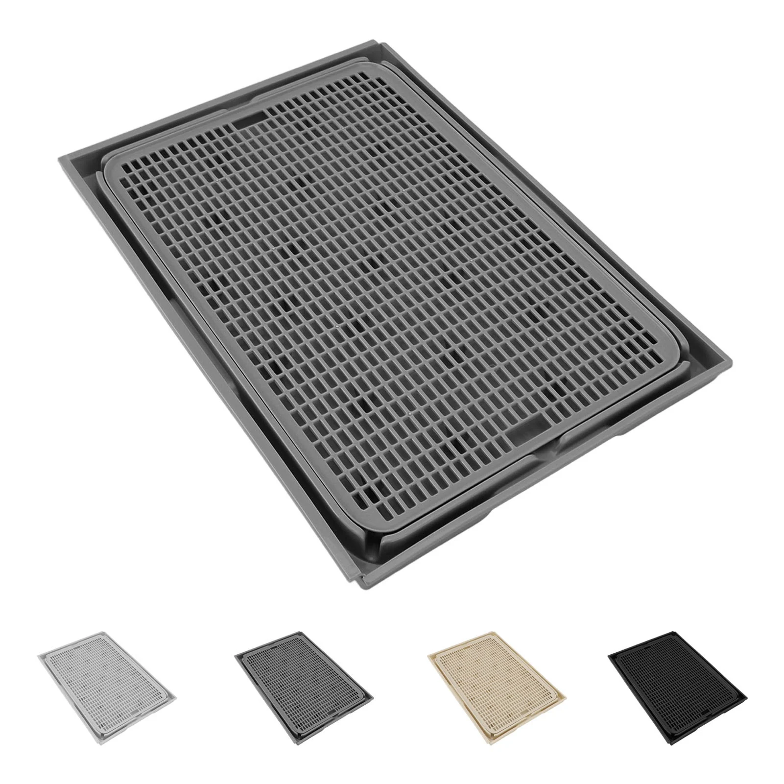 Kitty Litter Mat Cat Litter Mat Spacious Double Layer Washable Anti Slip Bottom Cat Litter Box Mat Cat Litter Catcher Mat Kitty Litter Mat Cat Litter Mat Spacious Double Layer Washable Anti Slip Bottom Cat Litter Box Mat Cat Litter Catcher Mat - Image 17