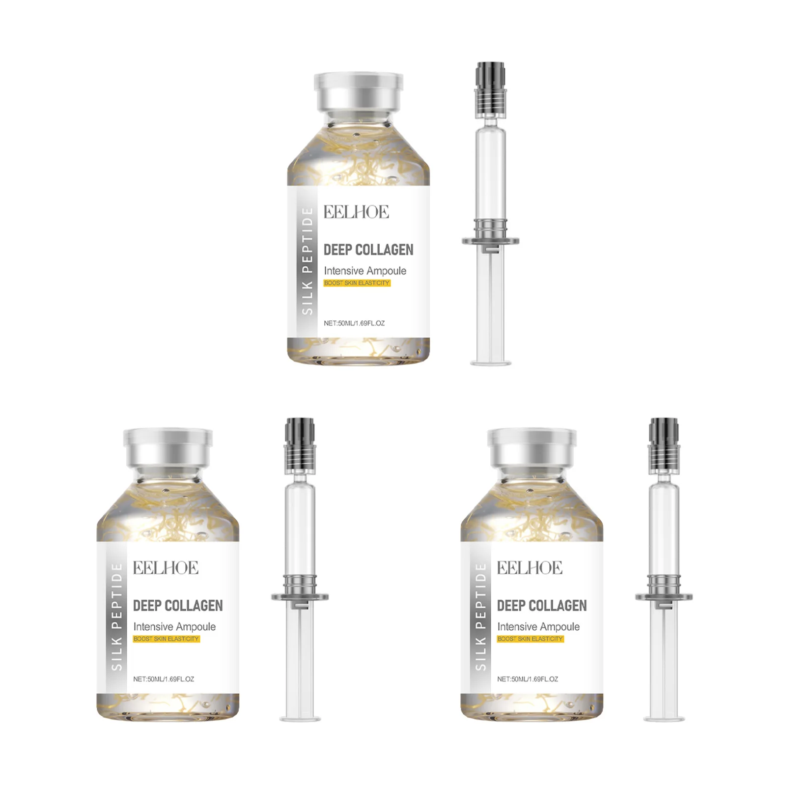Seidenpeptid Intensiv-Lifting-Ampulle Tiefenwirksames Kollagen-Revitalisierungs-Essenz Gesichtsstraffendes Glättendes Anti-Aging-Serum Seidenpeptid Intensiv-Lifting-Ampulle Tiefenwirksames Kollagen-Revitalisierungs-Essenz Gesichtsstraffendes Glättendes Anti-Aging-Serum - Image 8