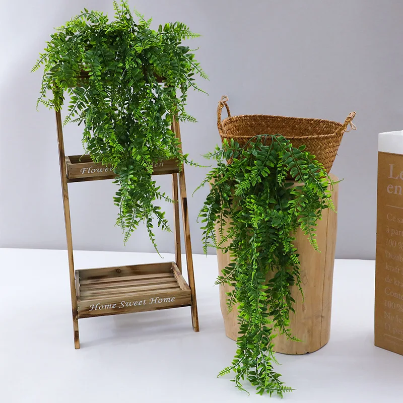 3/1 Stücke Künstliche Pflanze Reben Hause Dekoration Hängen Kunststoff Blatt Gras Girlande Hochzeit Im Freien Party Dekorationen Gefälschte Rattan Efeu 3/1 Stücke Künstliche Pflanze Reben Hause Dekoration Hängen Kunststoff Blatt Gras Girlande Hochzeit Im Freien Party Dekorationen Gefälschte Rattan Efeu - Image 2