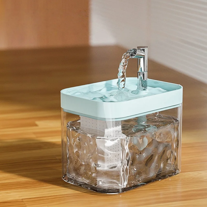 1.5L Cat Water Circulation Fountain Auto Filter Pet Cat Drinker Usb Dog Water Basin Feeding Bowl Pet Supplies 1.5L Cat Water Circulation Fountain Auto Filter Pet Cat Drinker Usb Dog Water Basin Feeding Bowl Pet Supplies - Image 6