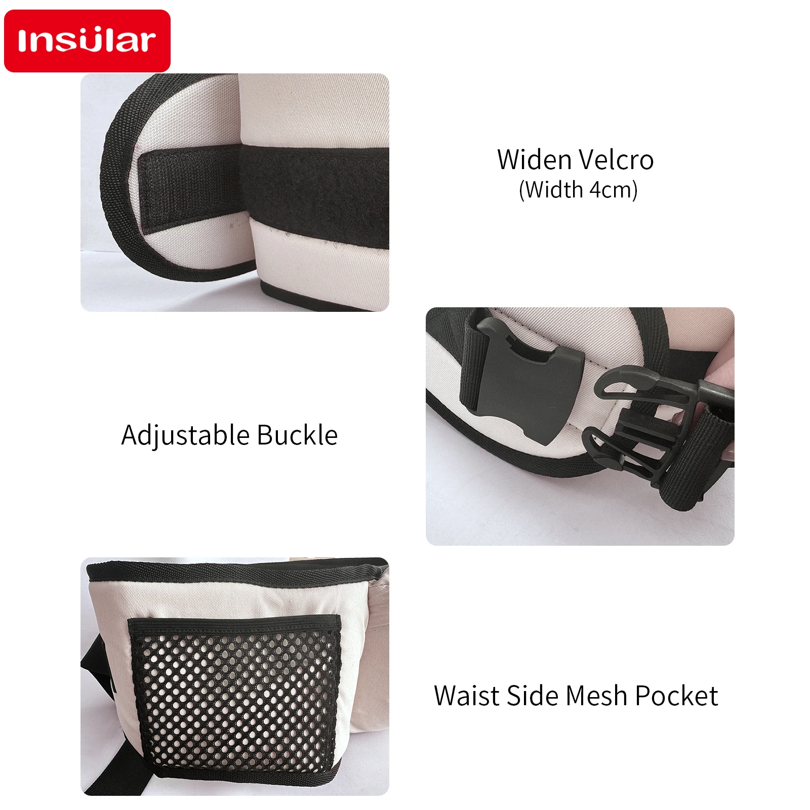 Baby Carrier Waist Stool Walkers Baby Sling Hold Waist Belt Backpack Hipseat Belt Kids Adjustable Infant Hip Seat Baby Carrier Waist Stool Walkers Baby Sling Hold Waist Belt Backpack Hipseat Belt Kids Adjustable Infant Hip Seat - Image 4