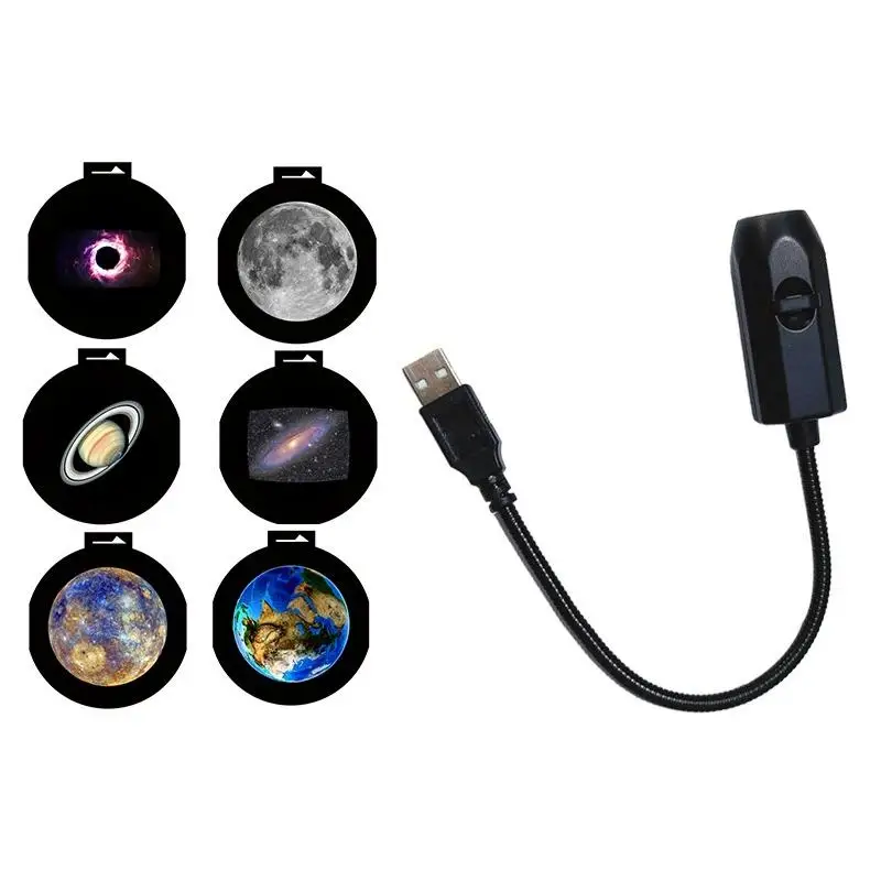 Usb-Sternenhimmel-Projektor Mit Mond- Und Erdprojektion – Romantisches Nachtlicht Für Schlafzimmer, Decke, Wand &Amp; Stimmungsvolle Dekoration Usb-Sternenhimmel-Projektor Mit Mond- Und Erdprojektion – Romantisches Nachtlicht Für Schlafzimmer, Decke, Wand &Amp; Stimmungsvolle Dekoration - Image 8