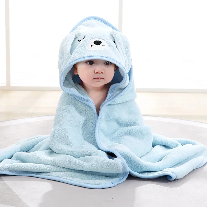 1 Baby Bath Towel Cap Animal Bath Towel Baby Blanket Bathroom Supplies 1 Baby Bath Towel Cap Animal Bath Towel Baby Blanket Bathroom Supplies - Image 7