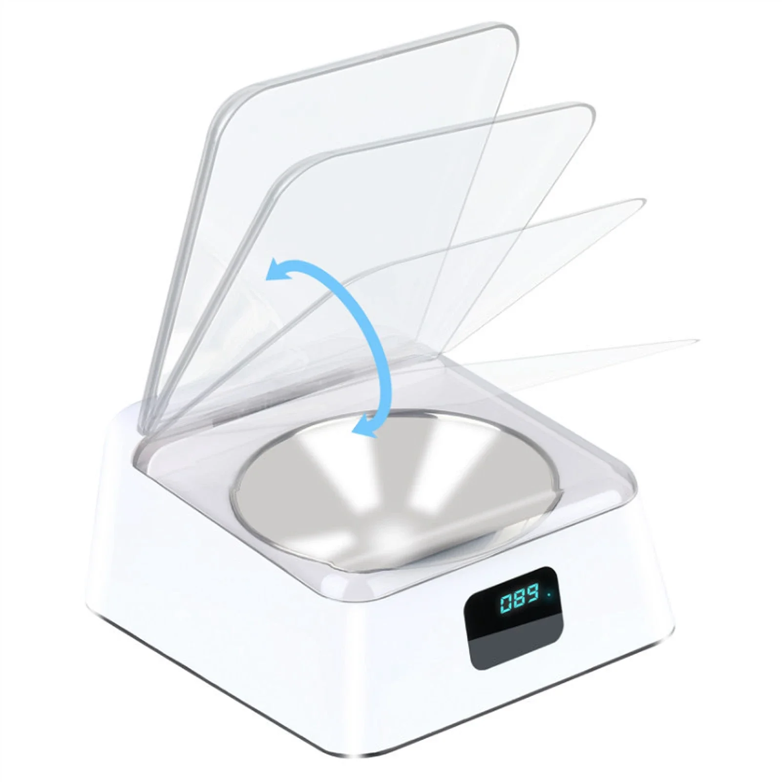 Automatic Cat Feeder With Infrared Sensor Cover Removable Bowl Battery Powered Intelligent Automatic Opening Lid Dog Feeder Automatic Cat Feeder With Infrared Sensor Cover Removable Bowl Battery Powered Intelligent Automatic Opening Lid Dog Feeder - Image 5