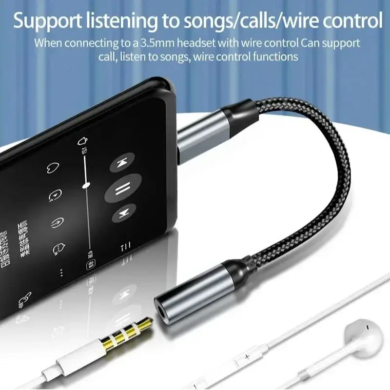 Usb-C Auf 3,5-Mm-Audioadapter – Plug-And-Play Klinkenadapter Für Kabelgebundene Kopfhörer, Smartphones, Tablets &Amp; Laptops Usb-C Auf 3,5-Mm-Audioadapter – Plug-And-Play Klinkenadapter Für Kabelgebundene Kopfhörer, Smartphones, Tablets &Amp; Laptops - Image 5
