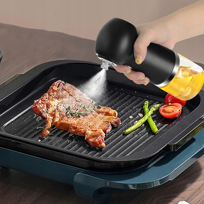 Elektrische Olivenöl-Sprühflasche, Wiederaufladbar, Küchenutensilien, Ölspender, Grill, Neuheit, Zubehör Für Das Kochen In Der Küche Zu Hause Elektrische Olivenöl-Sprühflasche, Wiederaufladbar, Küchenutensilien, Ölspender, Grill, Neuheit, Zubehör Für Das Kochen In Der Küche Zu Hause