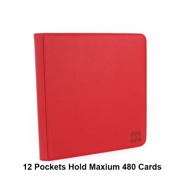 Premium Trading Card Binder Mit Reißverschluss – 480 Seiten, 12 Taschen Pro Seite Für Tcg, Pokémon, Mtg Und Yu-Gi-Oh! Premium Trading Card Binder Mit Reißverschluss – 480 Seiten, 12 Taschen Pro Seite Für Tcg, Pokémon, Mtg Und Yu-Gi-Oh! - Image 7