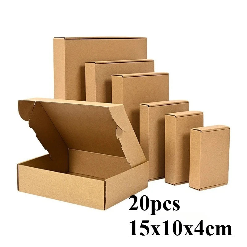 20/10Pcs Wellpappe Box Mailer, Braun Karton Versand Box Wellpappe Mailer Versand Box Kraft Papier Verpackung Box 20/10Pcs Wellpappe Box Mailer, Braun Karton Versand Box Wellpappe Mailer Versand Box Kraft Papier Verpackung Box - Image 16