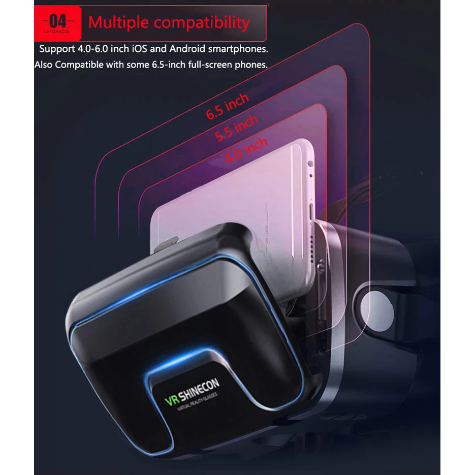 Vr Shinecon 10.0 Vr-Brille Für Smartphone – 3D-Virtual-Reality-Headset Für Spiele Und Videos Vr Shinecon 10.0 Vr-Brille Für Smartphone – 3D-Virtual-Reality-Headset Für Spiele Und Videos - Image 6