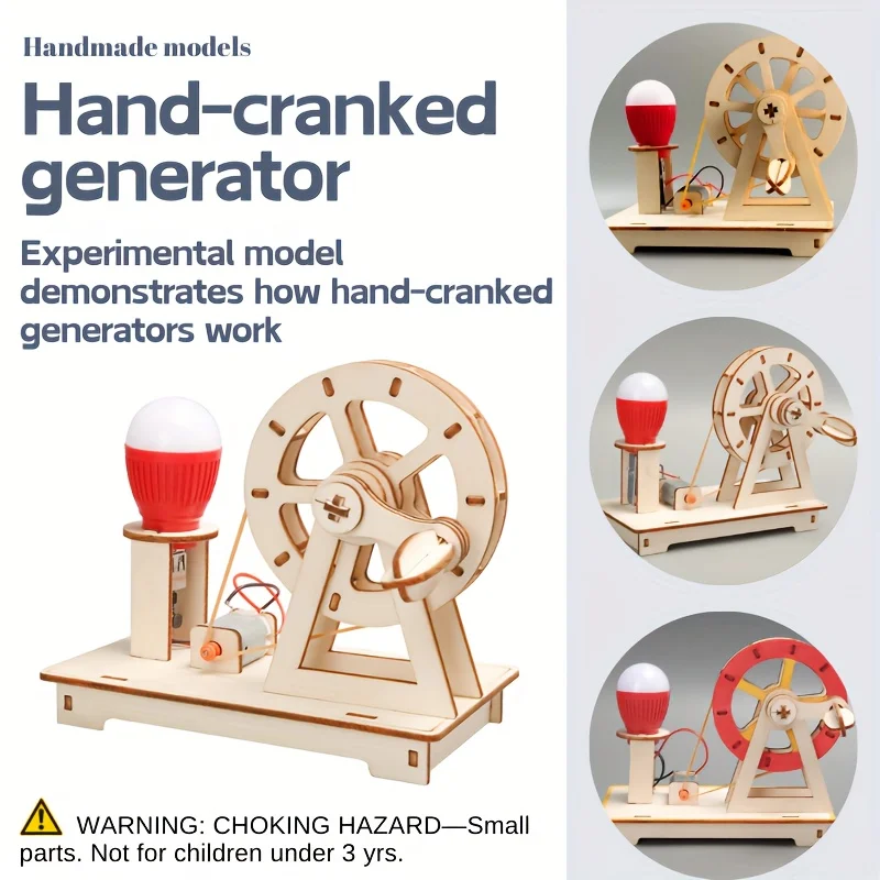 Wooden Kids Educational Toys Diy Physical Science Model Experiment Handmade Small Production Assembly Craft Technology Project Wooden Kids Educational Toys Diy Physical Science Model Experiment Handmade Small Production Assembly Craft Technology Project - Image 3