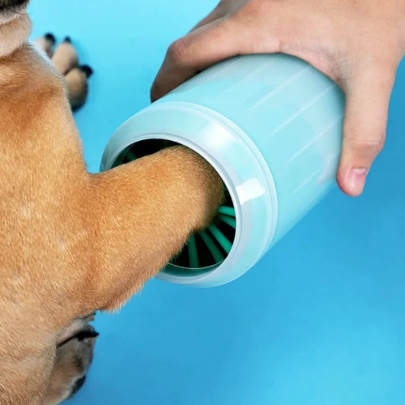Portable Pet Paw Cleaner Soft Silicone Foot Washer With Cleaning Brush Dog Towel Bucket - Efficient Pet Cleaning Supplies Portable Pet Paw Cleaner Soft Silicone Foot Washer With Cleaning Brush Dog Towel Bucket - Efficient Pet Cleaning Supplies - Image 6