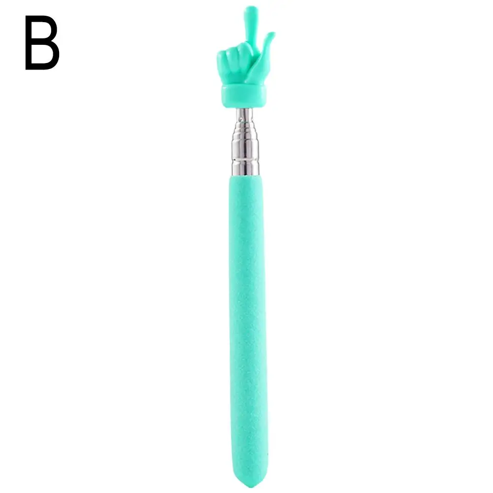 Einziehbarer Lehrer-Zeiger, Finger-Design, Edelstahl, Teleskopisch, Für Den Schulunterricht, Zeigerstab, Lehrerbedarf Für Das Klassenzimmer Einziehbarer Lehrer-Zeiger, Finger-Design, Edelstahl, Teleskopisch, Für Den Schulunterricht, Zeigerstab, Lehrerbedarf Für Das Klassenzimmer - Image 11
