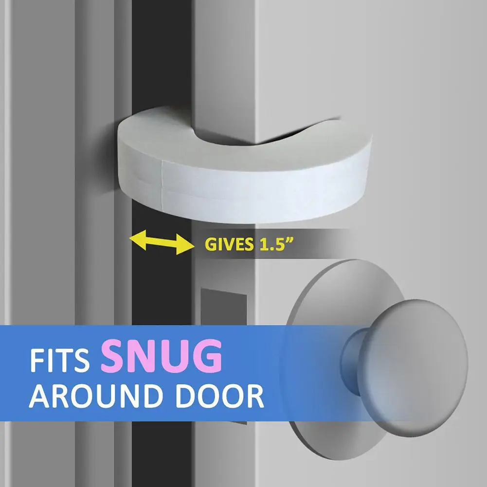 Baby Safety Door Stopper Baby Furniture Protector Anti-Pinch Hand Child Lock Finger Pinch Guard Proof Door Slam Stopper Baby Safety Door Stopper Baby Furniture Protector Anti-Pinch Hand Child Lock Finger Pinch Guard Proof Door Slam Stopper - Image 2