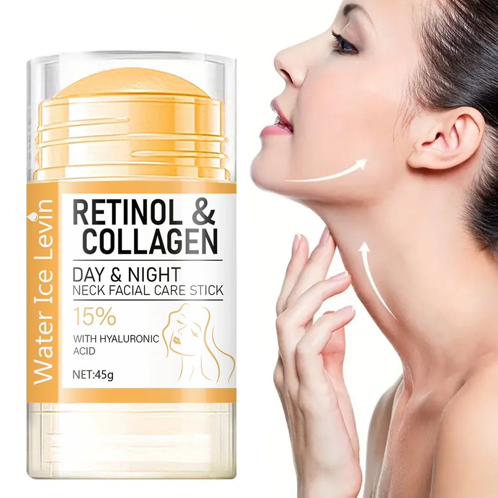Retinol- Und Kollagen-Hals-Gesichtspflegestift Mit Hyaluronsäure, Spendet Tiefen Feuchtigkeit Und Strafft Die Haut Bei Tag Und Nacht Retinol- Und Kollagen-Hals-Gesichtspflegestift Mit Hyaluronsäure, Spendet Tiefen Feuchtigkeit Und Strafft Die Haut Bei Tag Und Nacht - Image 4