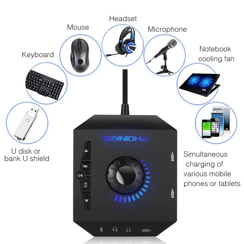 Externe Usb-Soundkarte Mit 3,5-Mm-Anschluss Für Pc, Laptop &Amp; Desktop – Audio-Adapter Für Windows Externe Usb-Soundkarte Mit 3,5-Mm-Anschluss Für Pc, Laptop &Amp; Desktop – Audio-Adapter Für Windows - Image 6