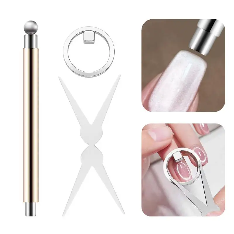 Katzenaugen-Nagelmagnet-Set, French-Tip Katzenaugen-Herzmagnete Nagelmagnet-Stift Katzenaugen-Gel-Lack Magnete Werkzeuge Maniküre Katzenaugen-Nagelmagnet-Set, French-Tip Katzenaugen-Herzmagnete Nagelmagnet-Stift Katzenaugen-Gel-Lack Magnete Werkzeuge Maniküre