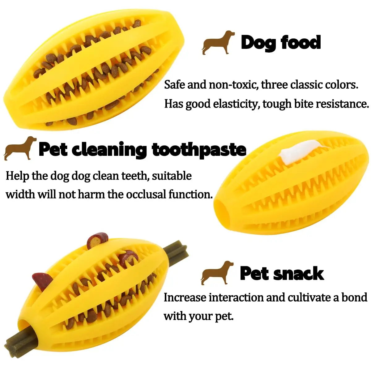 Haustier Hund Kauen Spielzeug Zähne Reinigung Snack Ball Haustier Hund Spielzeug Ball Natürliche Gummi Super Robuste Interaktive Bouncy Pet Liefert Haustier Hund Kauen Spielzeug Zähne Reinigung Snack Ball Haustier Hund Spielzeug Ball Natürliche Gummi Super Robuste Interaktive Bouncy Pet Liefert - Image 5