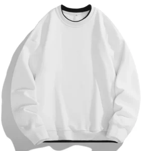 2025 männer Oansatz Grundlegende Hoodies Männlichen Casual Lose Harajuku Hoodles Sweatshirts Langarm Tops Einfarbig Streetwear Pullover
