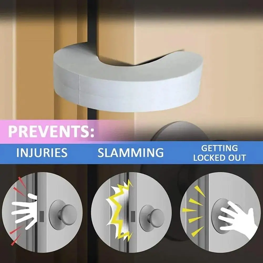 Baby Safety Door Stopper Baby Furniture Protector Anti-Pinch Hand Child Lock Finger Pinch Guard Proof Door Slam Stopper Baby Safety Door Stopper Baby Furniture Protector Anti-Pinch Hand Child Lock Finger Pinch Guard Proof Door Slam Stopper - Image 5