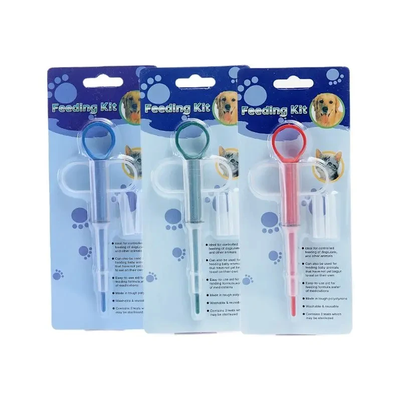 Pet Medizin Feeder Katze Tablet Spritze Feeder Weiche Spitze Dual Zweck Feeder Katze Pille Shooter Pet Pillen Applikator Zufällige Farbe Pet Medizin Feeder Katze Tablet Spritze Feeder Weiche Spitze Dual Zweck Feeder Katze Pille Shooter Pet Pillen Applikator Zufällige Farbe - Image 9