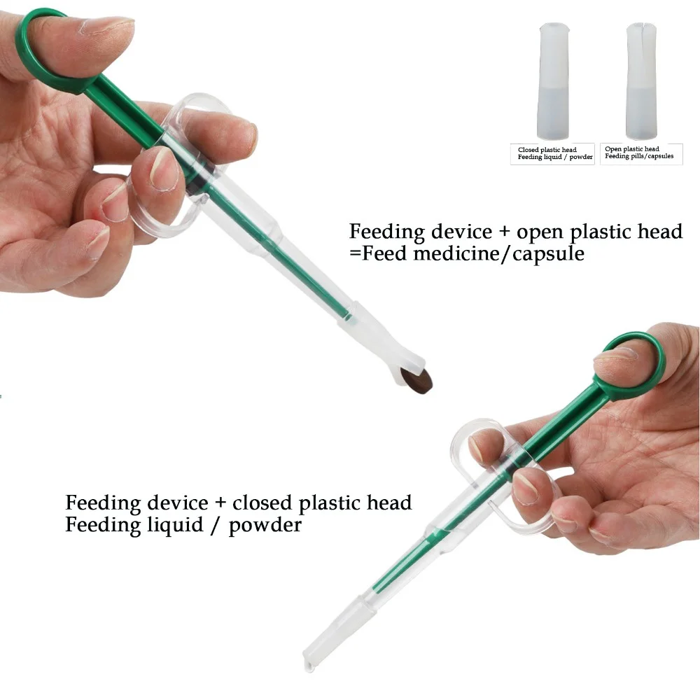 Pet Medizin Feeder Katze Tablet Spritze Feeder Weiche Spitze Dual Zweck Feeder Katze Pille Shooter Pet Pillen Applikator Zufällige Farbe Pet Medizin Feeder Katze Tablet Spritze Feeder Weiche Spitze Dual Zweck Feeder Katze Pille Shooter Pet Pillen Applikator Zufällige Farbe - Image 3