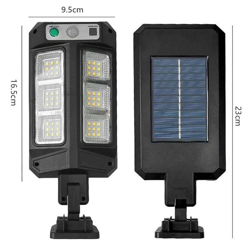 Solar-Straßenlaternen Für Den Außenbereich, Wasserdicht, Sicherheits-Bewegungsmelder, Led-Lampe Mit 3-Beleuchtungsmodi, Solarleuchten Für Gartenweg-Dekoration Solar-Straßenlaternen Für Den Außenbereich, Wasserdicht, Sicherheits-Bewegungsmelder, Led-Lampe Mit 3-Beleuchtungsmodi, Solarleuchten Für Gartenweg-Dekoration - Image 7
