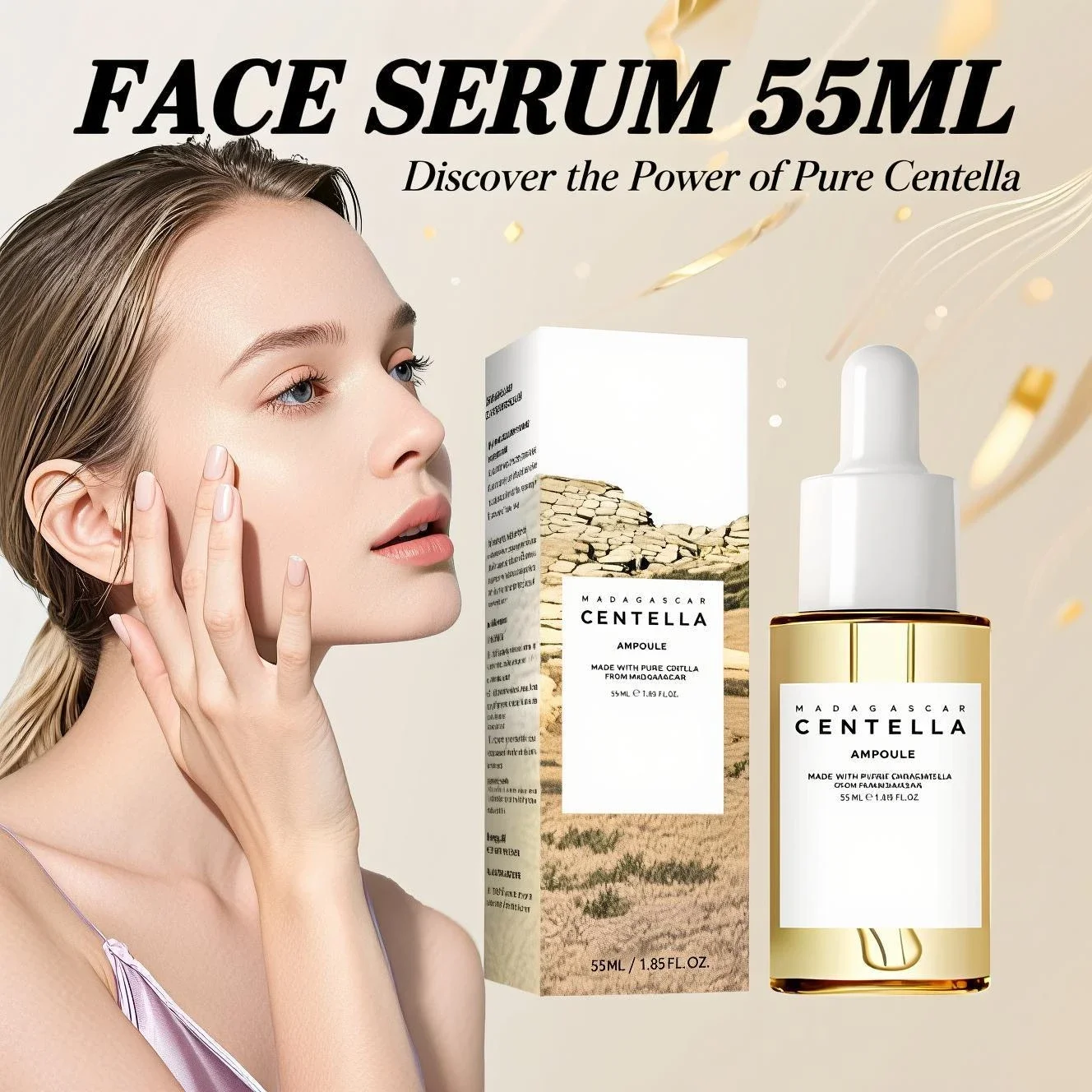 Sensitive Skin Comfort Serum 55Ml - Madagascar Centella Formula Calms, Soothes &Amp; Deeply Moisturizes For Daily Skin Care Support. Sensitive Skin Comfort Serum 55Ml - Madagascar Centella Formula Calms, Soothes &Amp; Deeply Moisturizes For Daily Skin Care Support.