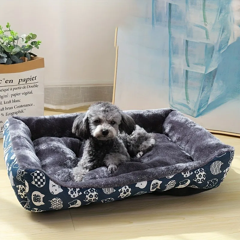 Pet Dog Bed, Sofa Cushion, Seasonal Pet Supplies, Soft And Comfortable Supplies, Large, Medium, And Small Household Cat Beds Pet Dog Bed, Sofa Cushion, Seasonal Pet Supplies, Soft And Comfortable Supplies, Large, Medium, And Small Household Cat Beds - Image 4