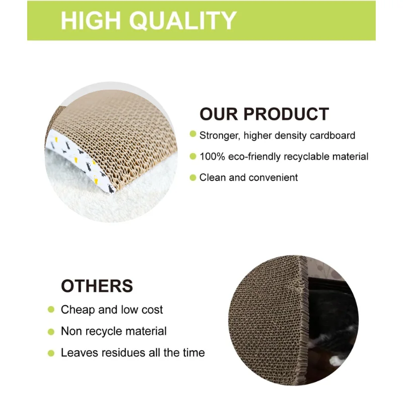 Cat Scratchers Cardboard Cat Scratching Board Durable Grind Claws Corrugated Paper Pets Sofa For Indoor Cats Kittens Cat Scratchers Cardboard Cat Scratching Board Durable Grind Claws Corrugated Paper Pets Sofa For Indoor Cats Kittens - Image 24