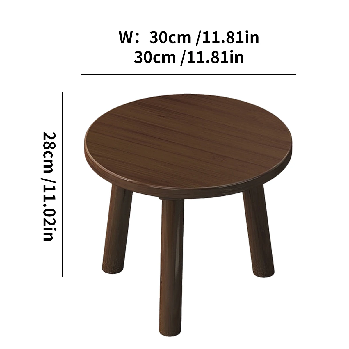 1Pc Bamboo Round Stool For Living Room &Amp; Balcony, Sturdy Lightweight Multifunctional Stool. 1Pc Bamboo Round Stool For Living Room &Amp; Balcony, Sturdy Lightweight Multifunctional Stool. - Image 8