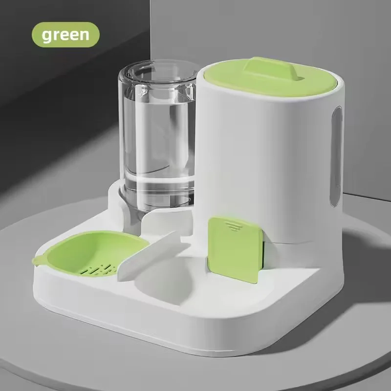 Automatic Cat Dog Feeder And Water Dispenser Combo Large Capacity Gravity Pet Food Water Feeder For Small Medium Pets Automatic Cat Dog Feeder And Water Dispenser Combo Large Capacity Gravity Pet Food Water Feeder For Small Medium Pets - Image 8