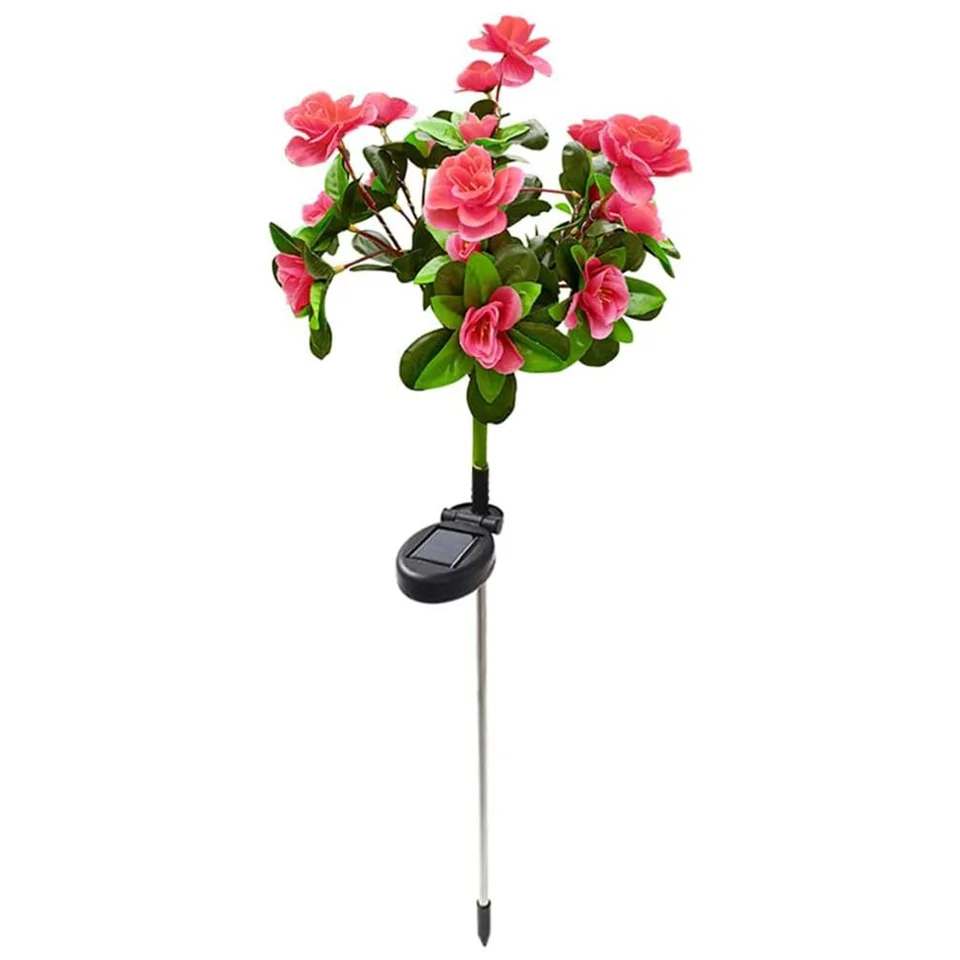 Led-Solarleuchte, Wasserdicht, Azalea-Solarblumenlampe, Dekorativ Für Den Außenbereich, Für Garten, Hof, Rasen, Wegbeleuchtung, Urlaub, Hochzeitsdekoration Led-Solarleuchte, Wasserdicht, Azalea-Solarblumenlampe, Dekorativ Für Den Außenbereich, Für Garten, Hof, Rasen, Wegbeleuchtung, Urlaub, Hochzeitsdekoration - Image 7