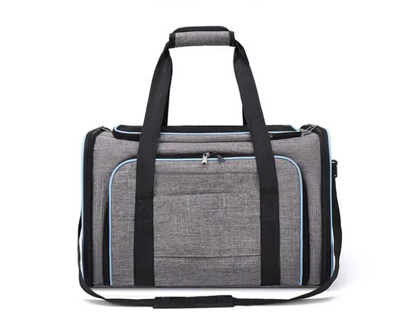 Pet Carriers Bag Portable Breathable Foldable Bag Cat Dog Carrier Bags Outgoing Outdoor Travel Pets Cats Handbag Safety Zippers Pet Carriers Bag Portable Breathable Foldable Bag Cat Dog Carrier Bags Outgoing Outdoor Travel Pets Cats Handbag Safety Zippers - Image 17
