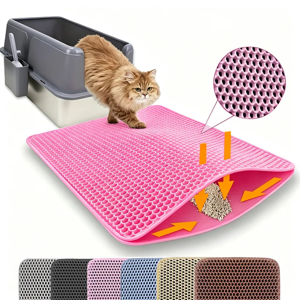 Katzenstreumatte, Doppellagig, Für Haustiere, Rutschfest, Für Große Haustiere, Filtermatte, Verschleißfest, Wasserdicht, Rutschfest, Katzenstreumatte Katzenstreumatte, Doppellagig, Für Haustiere, Rutschfest, Für Große Haustiere, Filtermatte, Verschleißfest, Wasserdicht, Rutschfest, Katzenstreumatte
