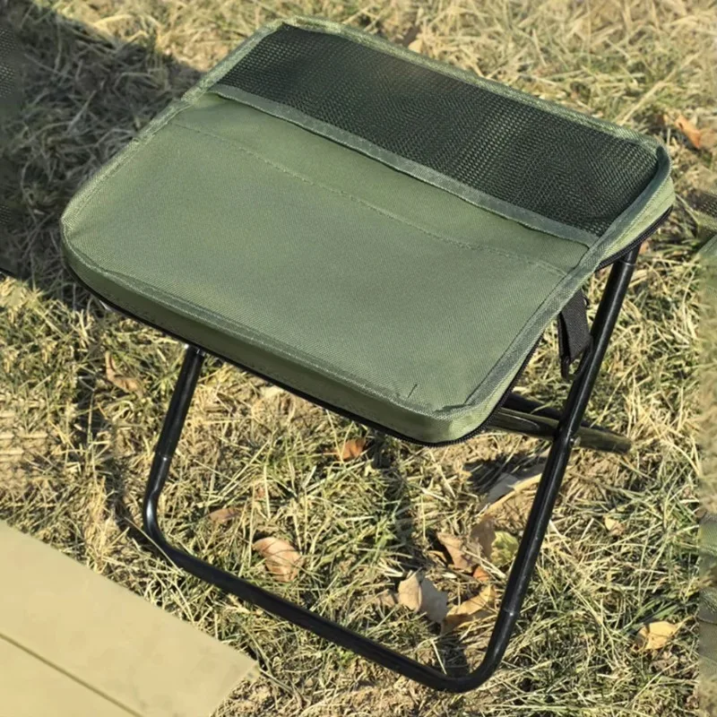 Outdoor Portable Foldable Stool, Compact And Easy To Store, Convenient For Fishing, Shoulder Bag Style Portable Stool Outdoor Portable Foldable Stool, Compact And Easy To Store, Convenient For Fishing, Shoulder Bag Style Portable Stool - Image 2