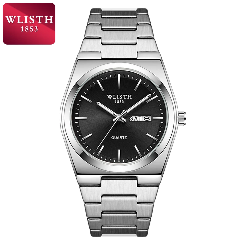 Mann Uhr Quarzuhr Luxus Wasserdicht Leucht Datum Woche Edelstahl Herren Uhr Männlich Relógios Masculino Reloj Hombre Mann Uhr Quarzuhr Luxus Wasserdicht Leucht Datum Woche Edelstahl Herren Uhr Männlich Relógios Masculino Reloj Hombre - Image 9