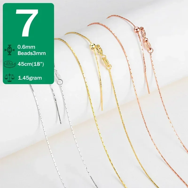 Trustdavis Real 925 Silver Box Cross Chain Fashion Universal Necklace For Women Daily Diy Pendant Necklace Fine Jewelry Dc27 Trustdavis Real 925 Silver Box Cross Chain Fashion Universal Necklace For Women Daily Diy Pendant Necklace Fine Jewelry Dc27 - Image 13