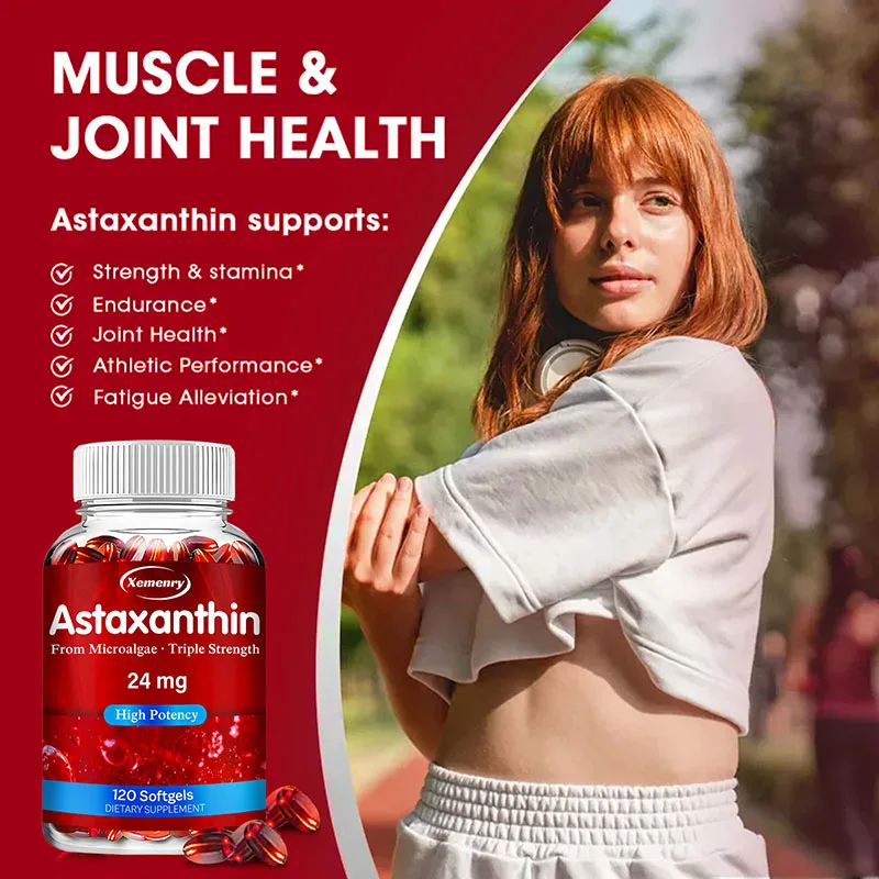 Astaxanthin 24Mg - Promotes Cardiovascular Health &Amp; Accelerates Metabolism Supporting Eye, Joint &Amp; Skin Health Astaxanthin 24Mg - Promotes Cardiovascular Health &Amp; Accelerates Metabolism Supporting Eye, Joint &Amp; Skin Health - Image 6