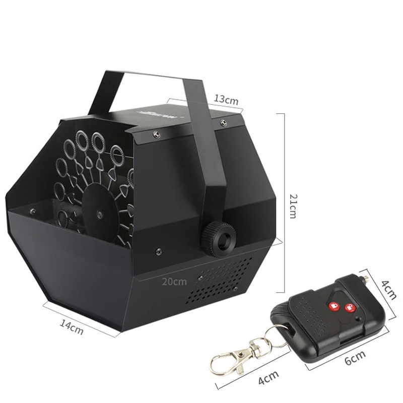 60W Bühnen-Blasenmaschine Mit Fernbedienung – Seifenblasenmaschine Für Disco, Dj, Hochzeit, Pub Und Partys 60W Bühnen-Blasenmaschine Mit Fernbedienung – Seifenblasenmaschine Für Disco, Dj, Hochzeit, Pub Und Partys - Image 3