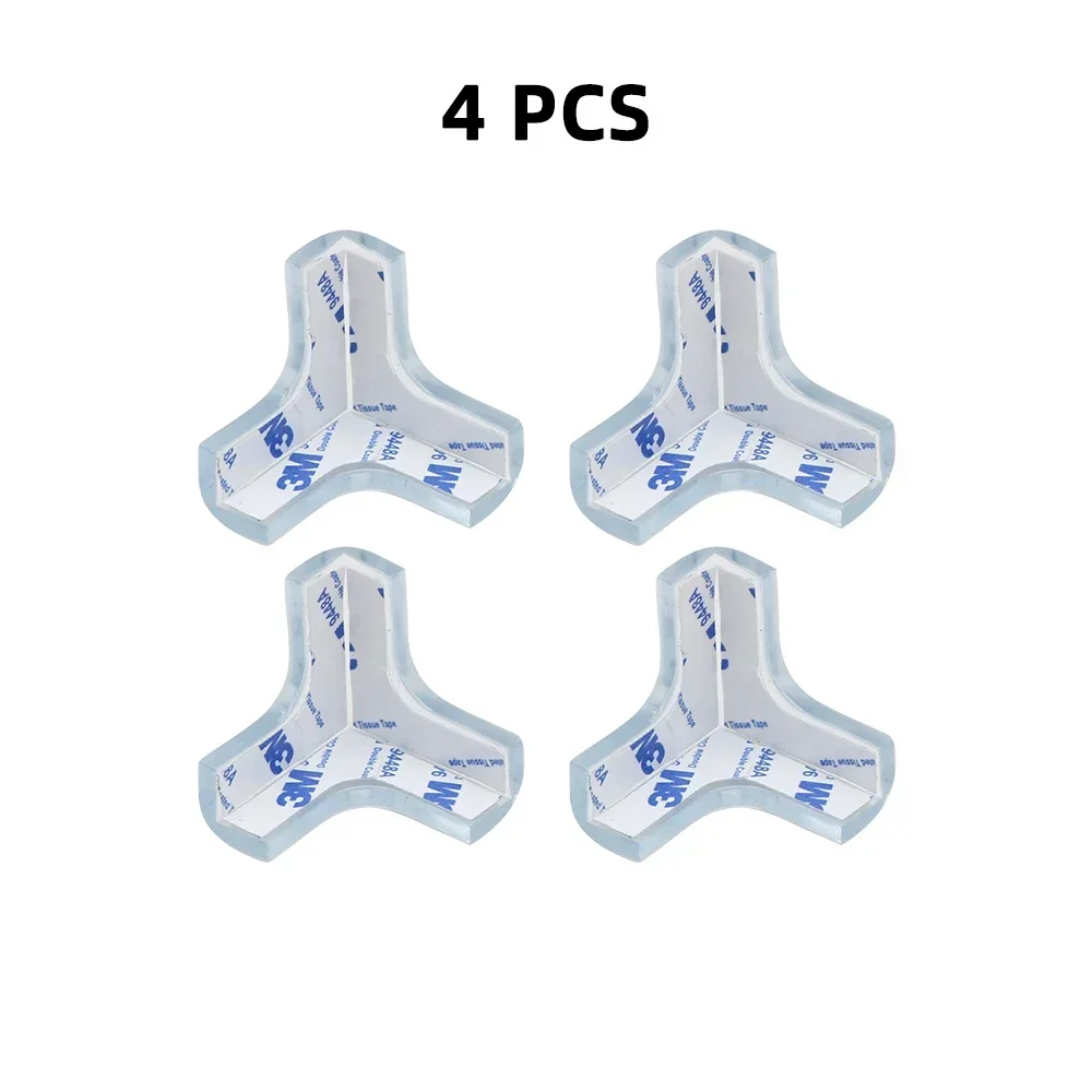 Baby Safety Silicone Table Corner Protector Furniture Edge Protection Cover Transparent Children Anti Collision Edge Guards Baby Safety Silicone Table Corner Protector Furniture Edge Protection Cover Transparent Children Anti Collision Edge Guards - Image 10