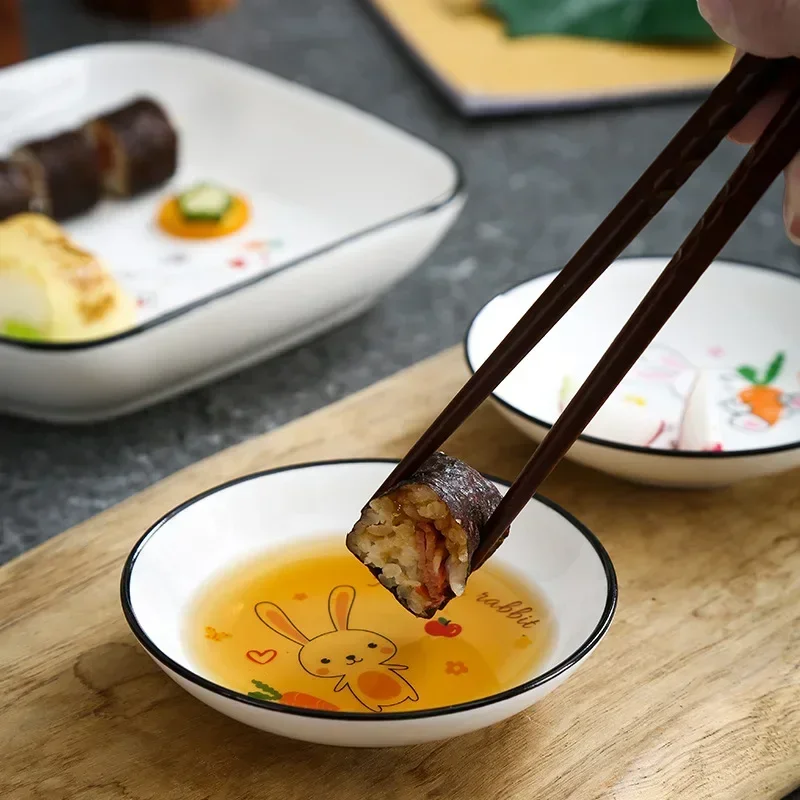 1Pcs Cute Cat Ceramic Seasoning Dish Creative Kitchen Small Sauce Bowl Household Dipping Plate Creative Vinegar Soy Snack Dishes 1Pcs Cute Cat Ceramic Seasoning Dish Creative Kitchen Small Sauce Bowl Household Dipping Plate Creative Vinegar Soy Snack Dishes - Image 3