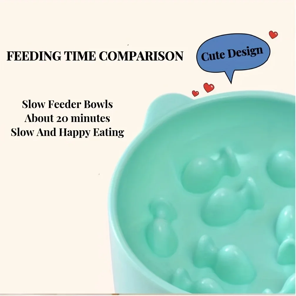 Cat Food Bowl, Rice Bowl, Slow Food, High Feet, Anti Choking Bowl, Cat Basin, Anti Choking, Anti Choking Neck, Relieve Anxiety Cat Food Bowl, Rice Bowl, Slow Food, High Feet, Anti Choking Bowl, Cat Basin, Anti Choking, Anti Choking Neck, Relieve Anxiety - Image 6