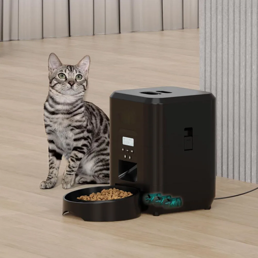 Smart Pet Feeder Automatic Cat Feeder Dog Slow Food Machine With Timed Quantitative Automatic Cat Food Dispenser Cat Dog Bowl Smart Pet Feeder Automatic Cat Feeder Dog Slow Food Machine With Timed Quantitative Automatic Cat Food Dispenser Cat Dog Bowl - Image 2