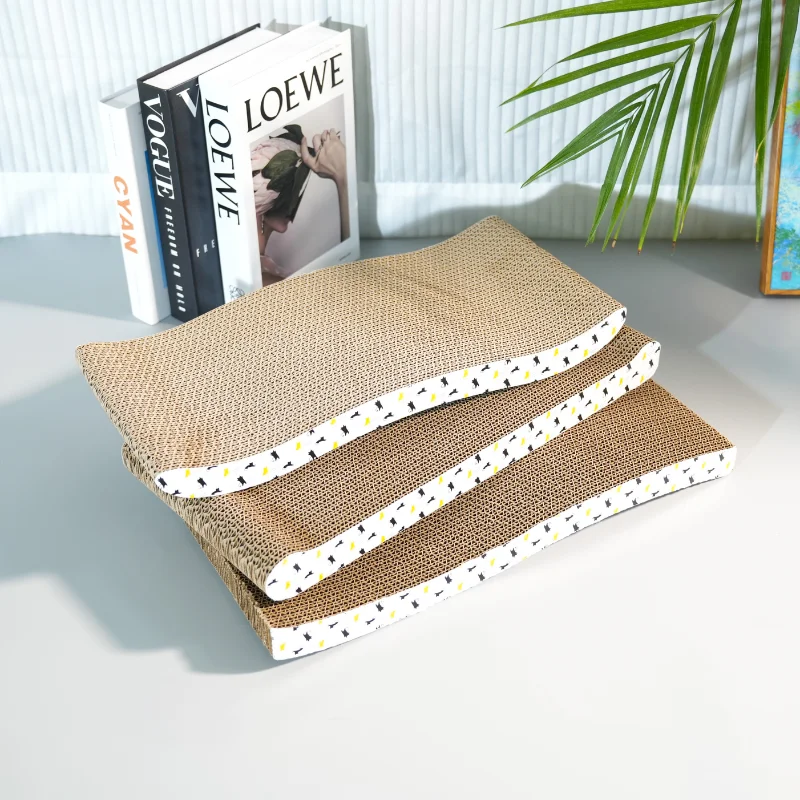 Cat Scratchers Cardboard Cat Scratching Board Durable Grind Claws Corrugated Paper Pets Sofa For Indoor Cats Kittens Cat Scratchers Cardboard Cat Scratching Board Durable Grind Claws Corrugated Paper Pets Sofa For Indoor Cats Kittens