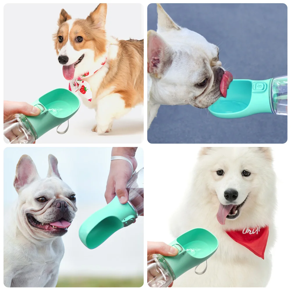 Tragbare Hundewasserflasche Für Kleine Große Hunde, Katzen, Im Freien, Auslaufsicher, Zum Gehen, Trinken, Chihuahua, Zubehör Für Französische Bulldoggen Tragbare Hundewasserflasche Für Kleine Große Hunde, Katzen, Im Freien, Auslaufsicher, Zum Gehen, Trinken, Chihuahua, Zubehör Für Französische Bulldoggen - Image 6