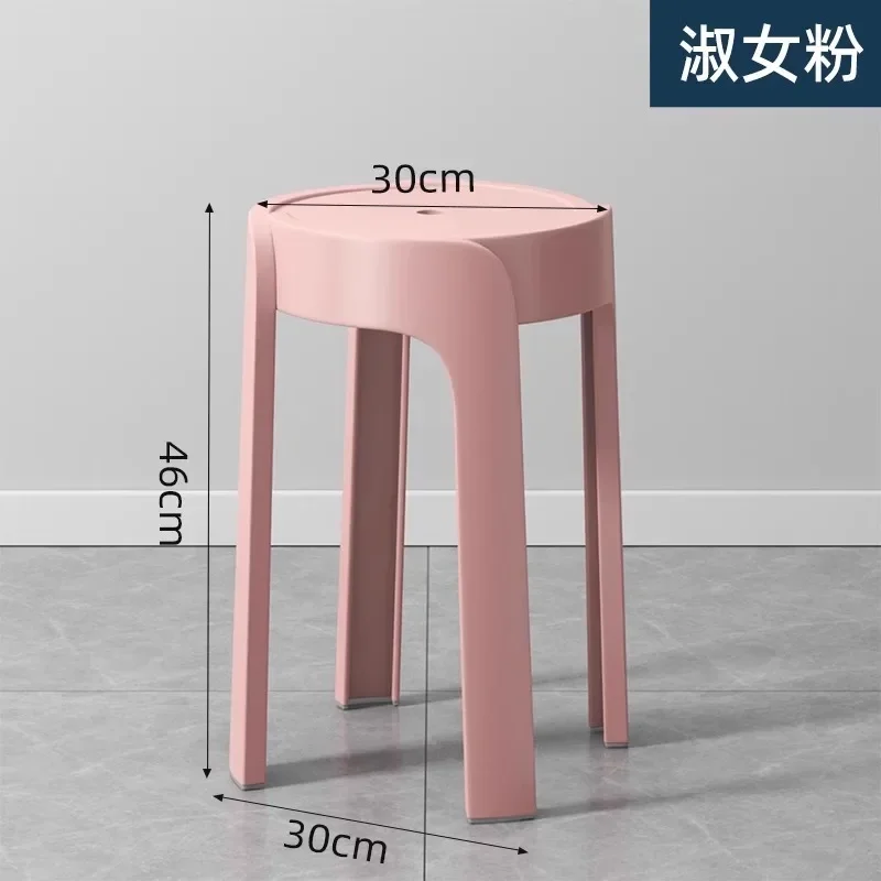 Luxury Household Foot Stool Plastic Fashion Designer Entryway Bench Stool Adults Creative Leisure Tabouret Unique Furniture Luxury Household Foot Stool Plastic Fashion Designer Entryway Bench Stool Adults Creative Leisure Tabouret Unique Furniture - Image 29