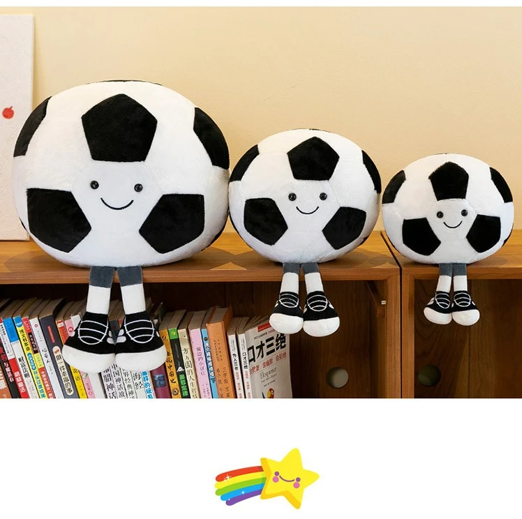 Plüschtiere Spaßige Sportarten Basketball Fußball Plüschtiere Für Kinderzimmer-Deko Kreative Dekorative Stoffpuppen Plüschtiere Spaßige Sportarten Basketball Fußball Plüschtiere Für Kinderzimmer-Deko Kreative Dekorative Stoffpuppen - Image 14